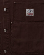 Veste Canva Henri - Chocolat