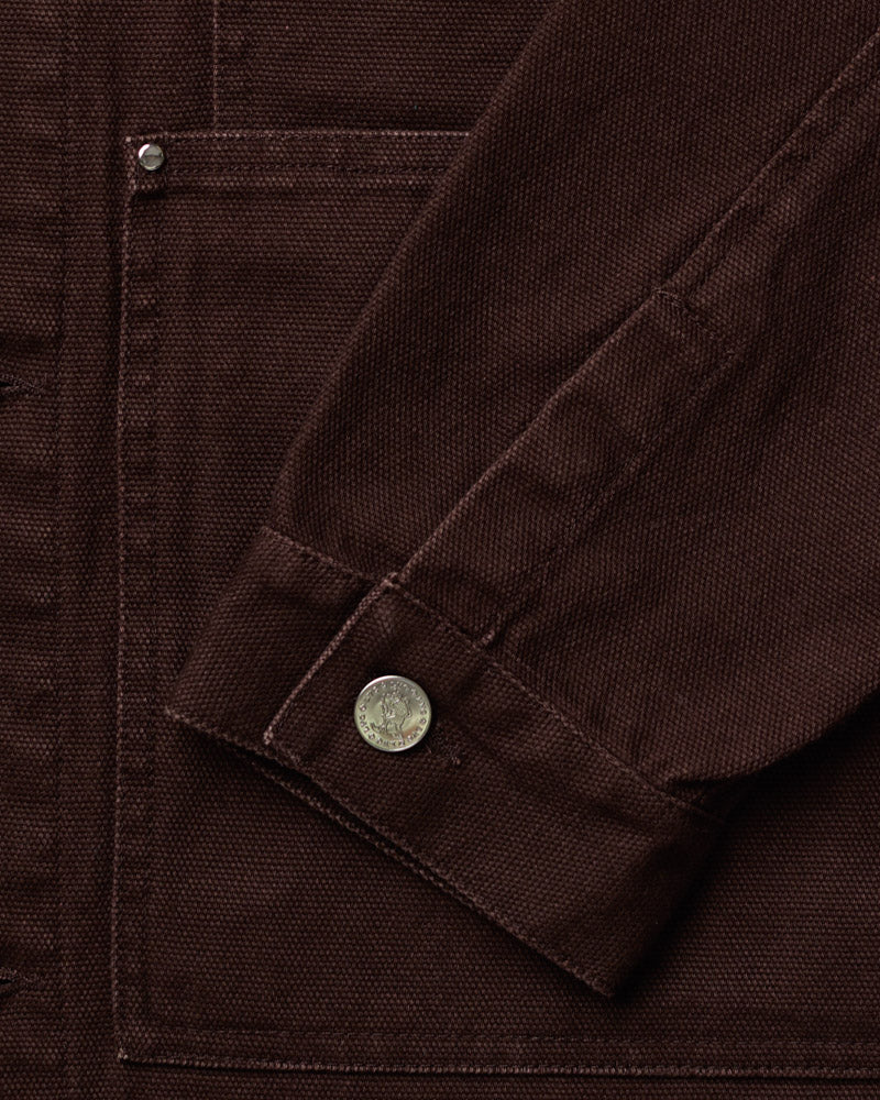 Veste Canva Henri - Chocolat