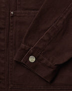 Veste Canva Henri - Chocolat
