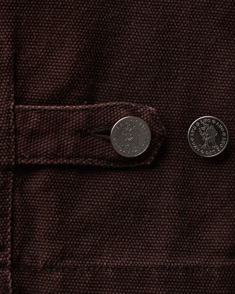 Veste Canva Henri - Chocolat