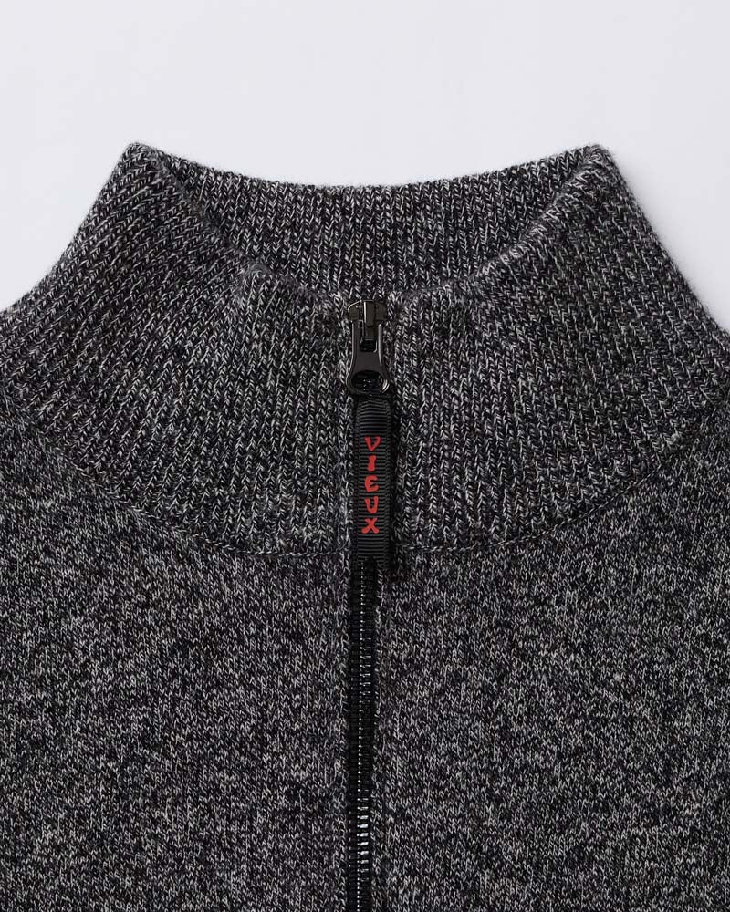 Pull Poppy - Noir Blanc Mouliné