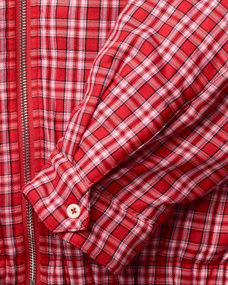 Veste Claudine Carreaux - Rose