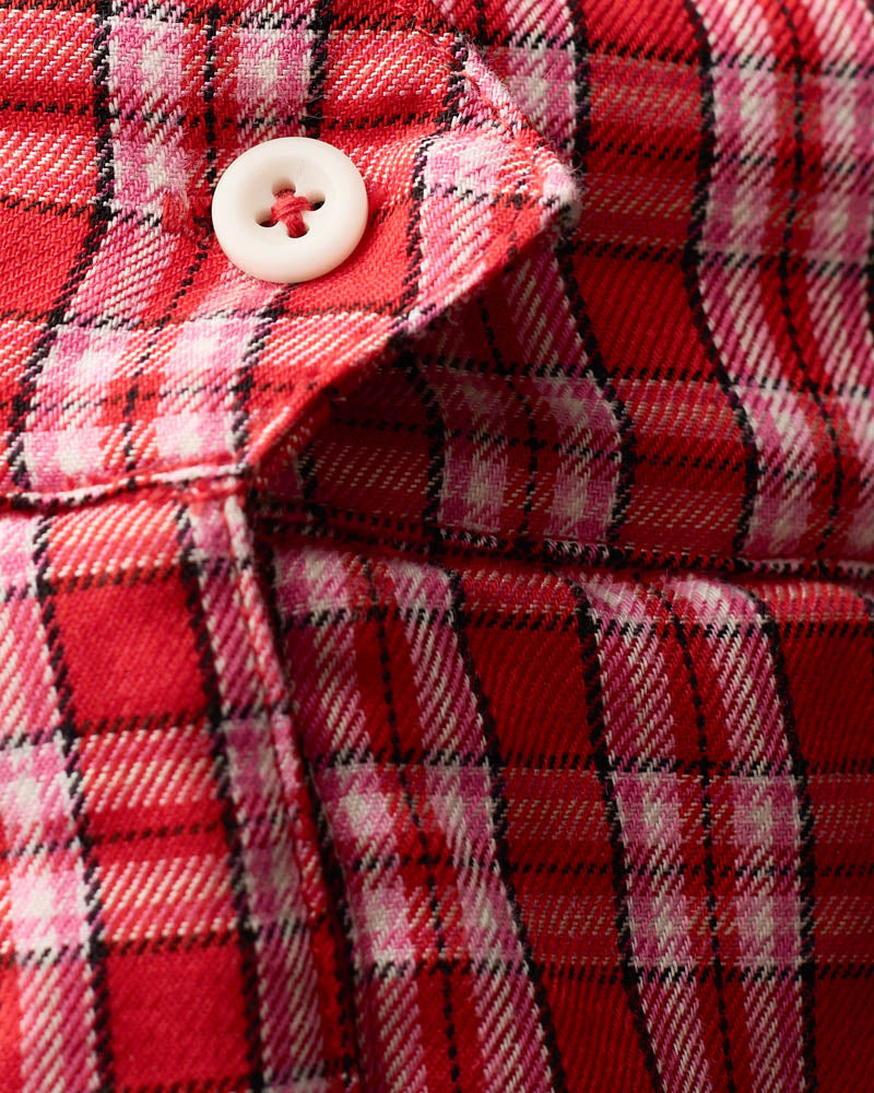 Veste Claudine Carreaux - Rose
