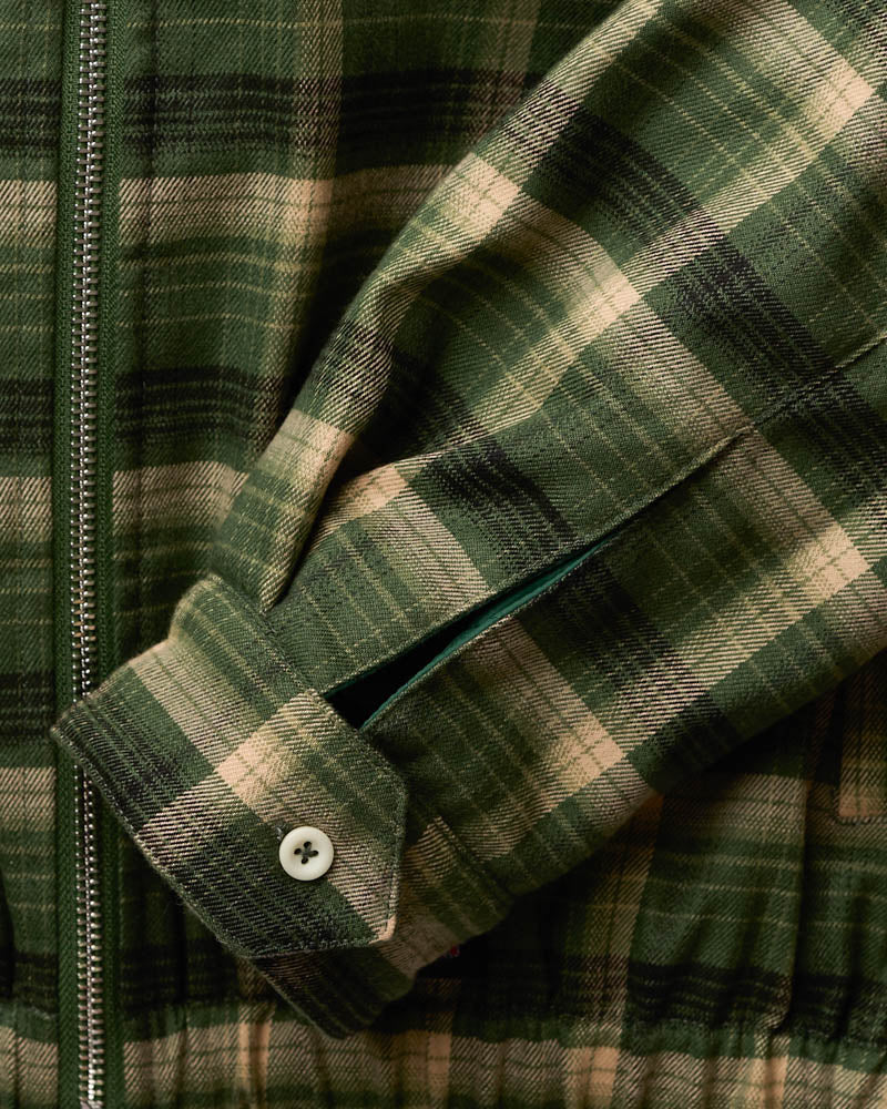 Veste Claudine Carreaux - Vert