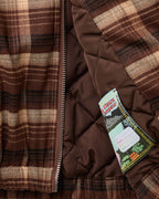 Veste Claudine Carreaux - Marron