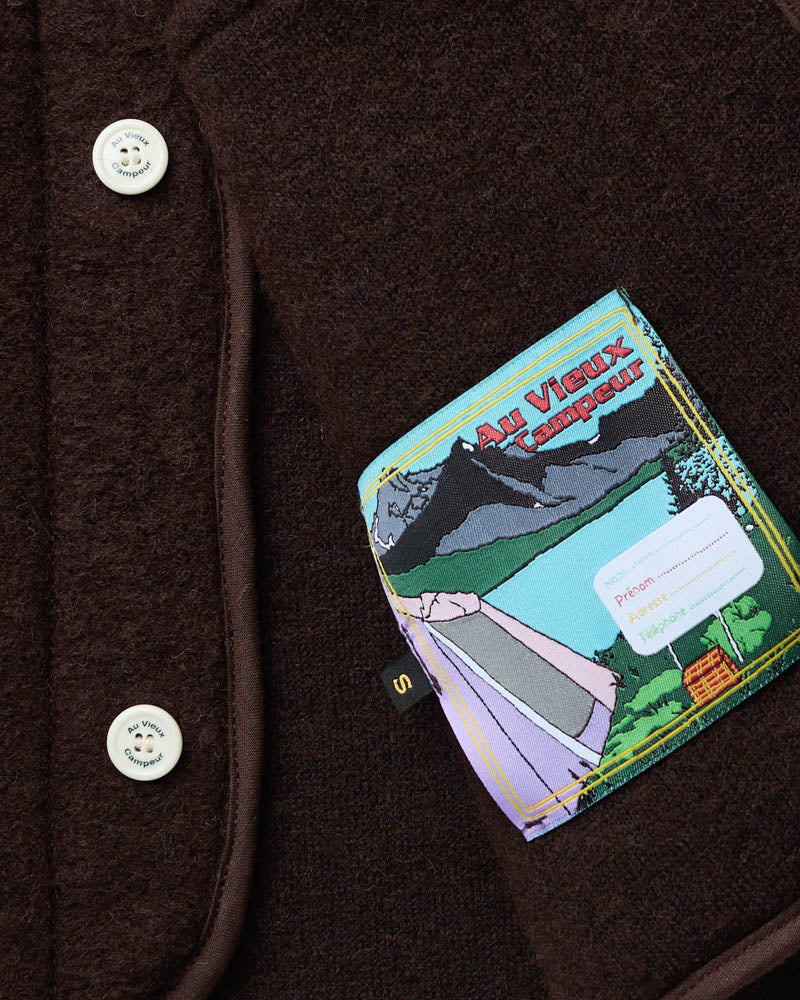 Veste Sans Manche Louison - Marron
