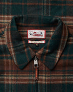 Surchemise Melvil Carreaux - Rouille & Vert