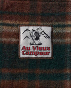 Surchemise Melvil Carreaux - Rouille & Vert