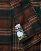 Surchemise Melvil Carreaux - Rouille & Vert