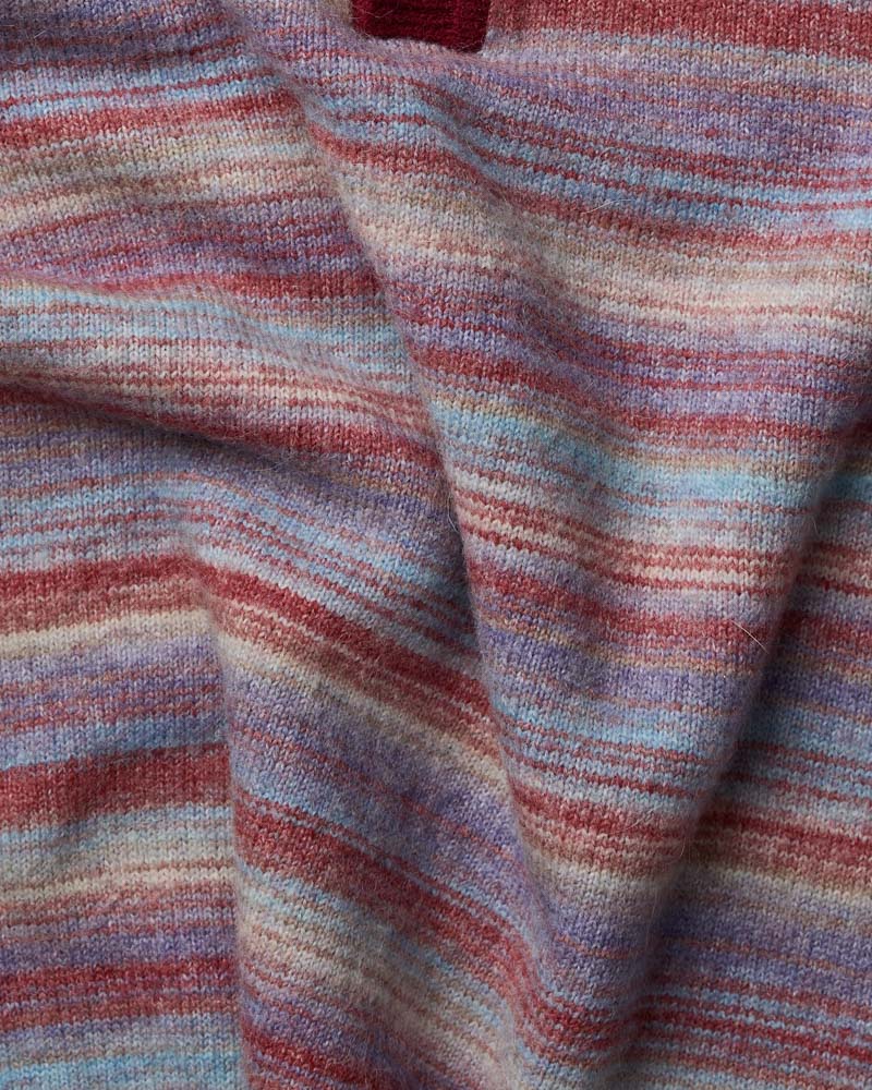 Pull Hugo - Bordeaux & Bleu