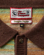Pull Hugo - Marron & Jaune
