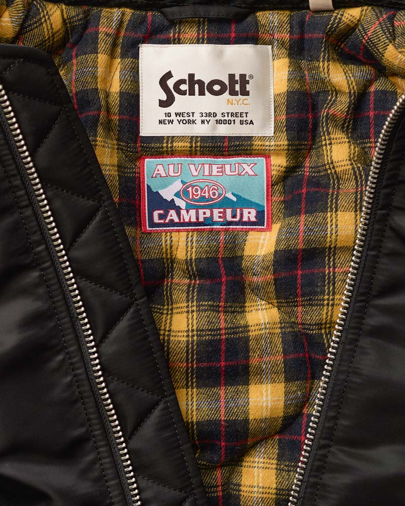 Bombers Schott X AVC - Noir