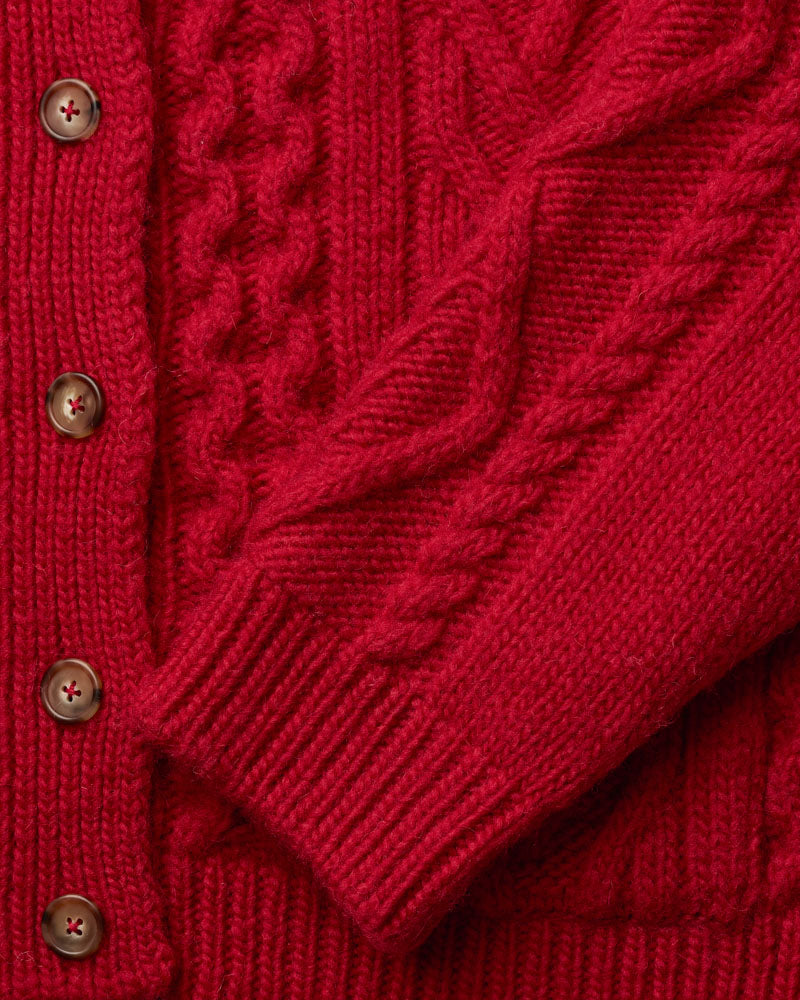 Cardigan Elena - Rouge