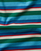 T-shirt Bianca - Vert Bleu Rouge & Ecru