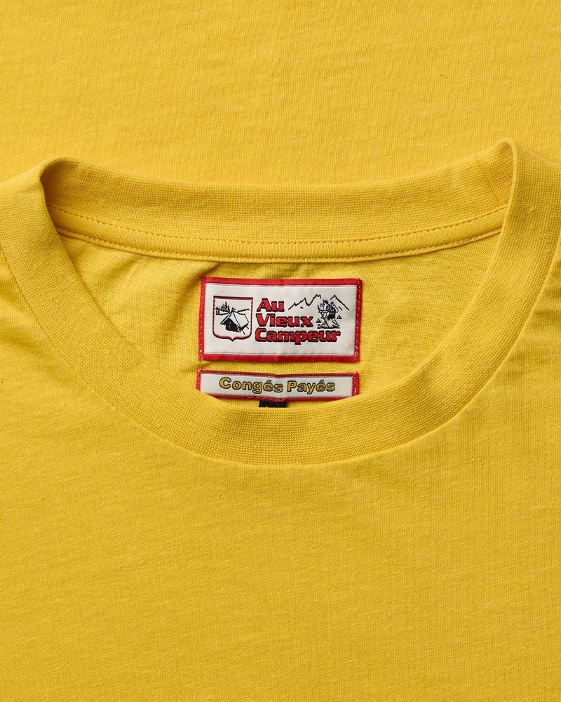 T-shirt Mercer - Jaune