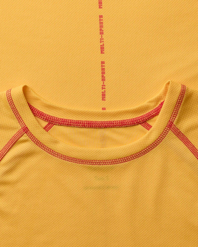 T-shirt Otis Manches Courtes - Jaune