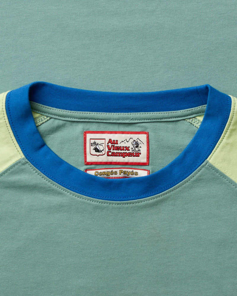 T-shirt Jace - Bleu & Vert