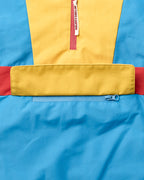 Anorak Zephyr - Bleu Rouge & Jaune