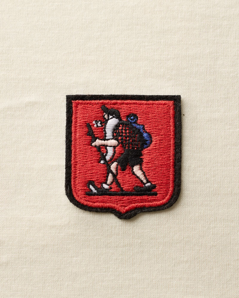 Polo Camping - Blanc & Rouge