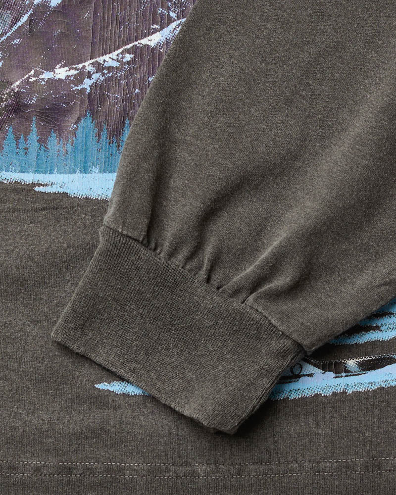 Motoneige T-Shirt - Washed Black