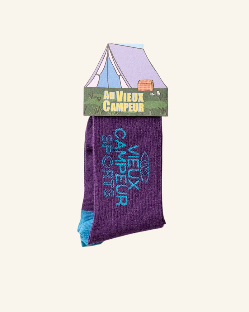 Chaussettes LVC Sports - Bleu & Violet