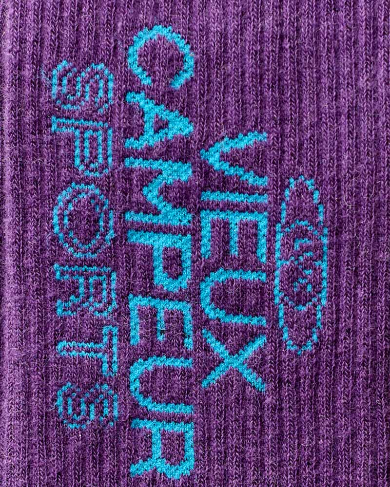 Chaussettes LVC Sports - Bleu & Violet