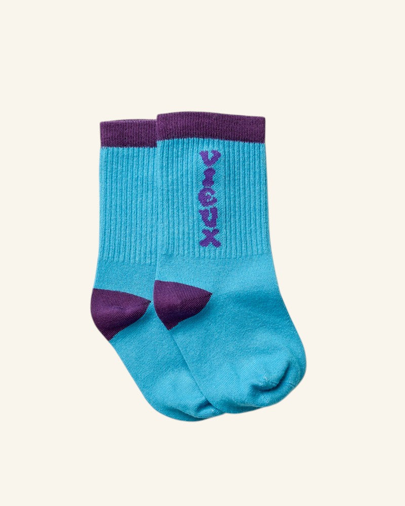 Chaussettes Vieux Kids - Bleu & Violet