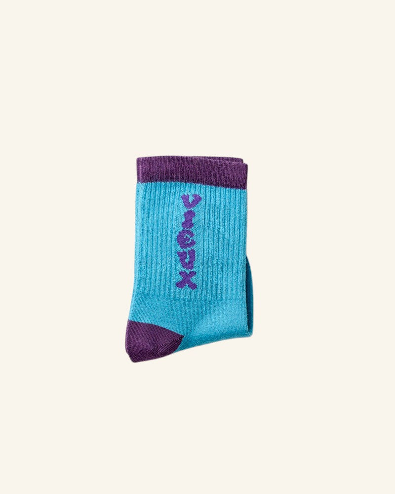 Chaussettes Vieux Kids - Bleu & Violet