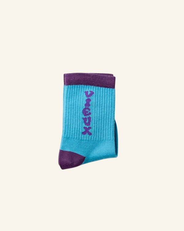 Chaussettes Vieux Kids - Bleu & Violet