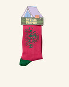 Chaussettes LVC Sports - Rose & Vert
