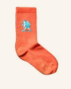 Chaussettes Marcheur - Orange & Bleu