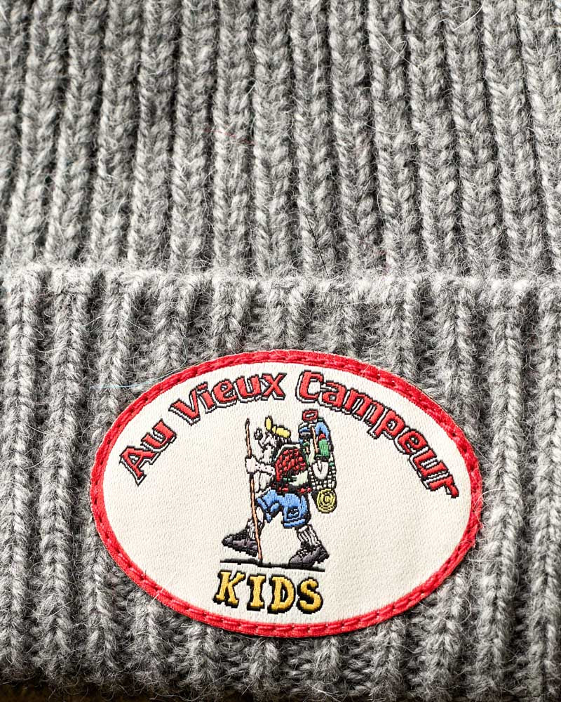 Bonnet Ben Kids - Gris Chiné