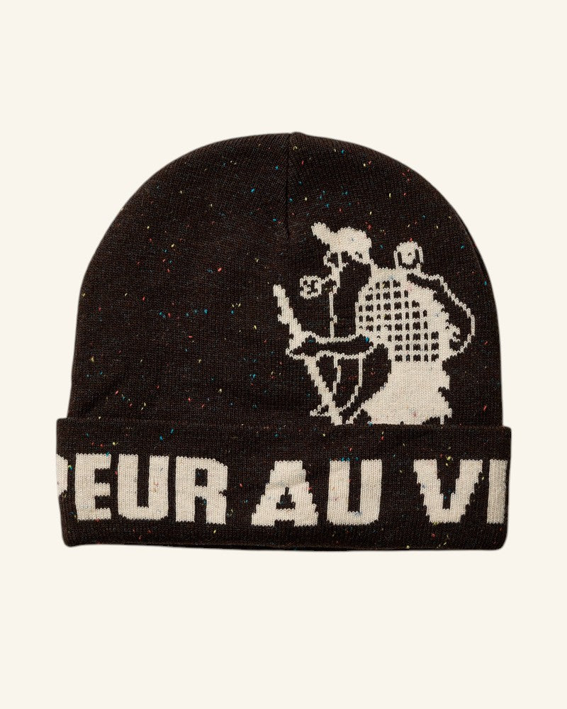 Bonnet Achille - Marron & Ecru