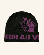 Bonnet Achille - Vert & Mauve