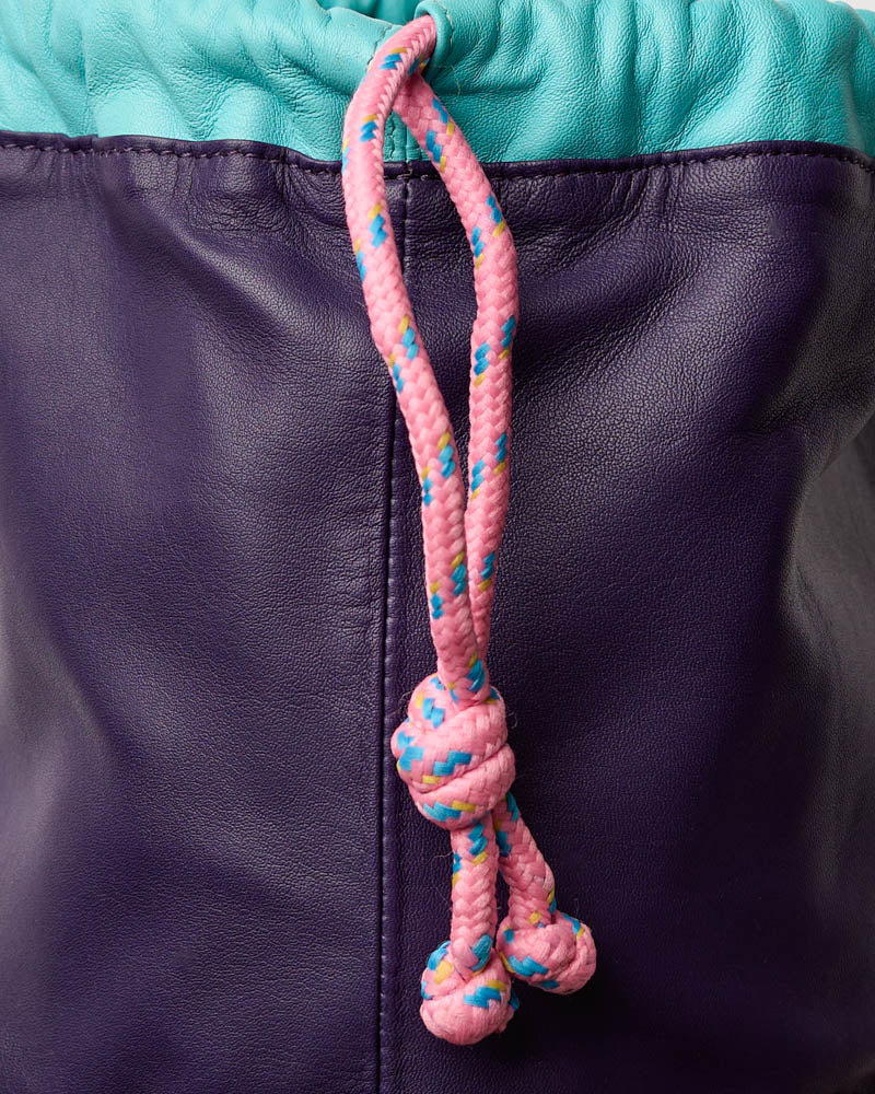 Sac Grimpeur - Violet Turquoise & Rose