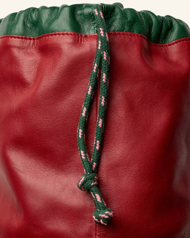Sac Grimpeur - Bordeaux Vert & Orange