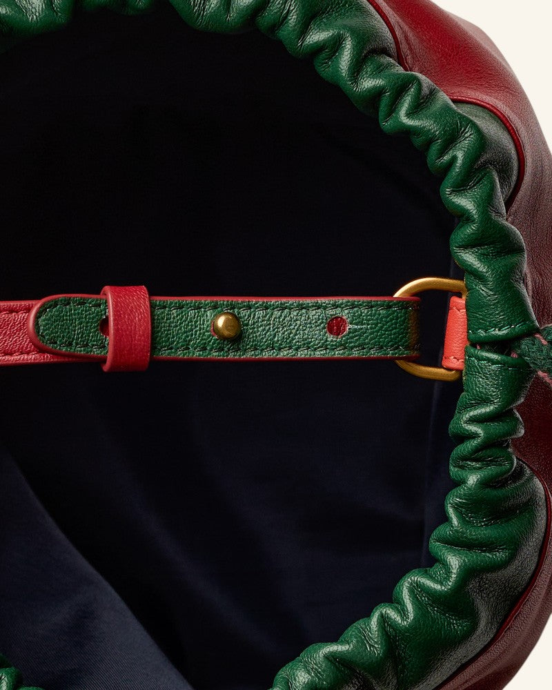 Sac Grimpeur - Bordeaux Vert & Orange