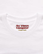Au Vieux Campeur x Tripping with Phil - T-Shirt Keep On Tripping - Blanc