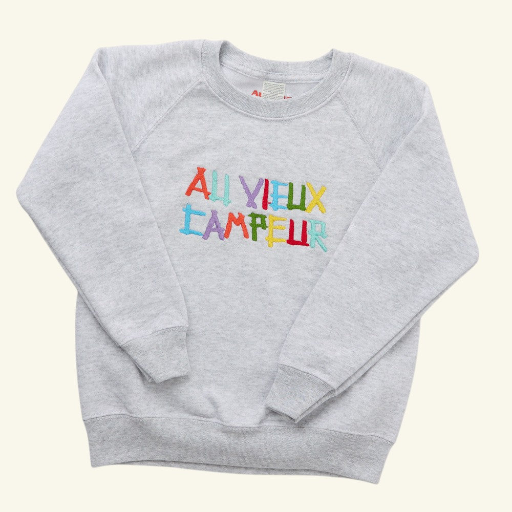 Sweat Kids Au Vieux Campeur - Gris